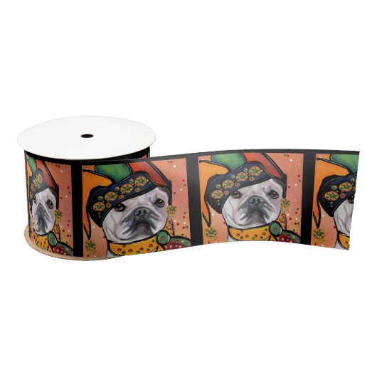 Bulldog Satinband (Spule)
