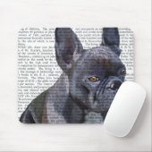 Bulldog Schlicht Mousepad (Mit Mouse)