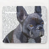 Bulldog Schlicht Mousepad (Vorne)