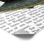 Bulldog Schlicht Poster (Ecke)