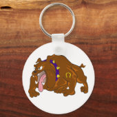 Bulldog Schlüsselanhänger (Vorderseite)