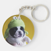 Bulldog Schlüsselanhänger (Rückseite)