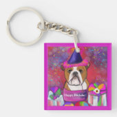 Bulldog Schlüsselanhänger (Vorderseite)