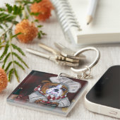 Bulldog Schlüsselanhänger (Vorderseite rechts)