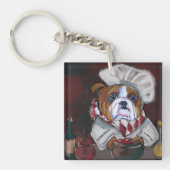 Bulldog Schlüsselanhänger (Vorderseite)