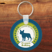 Bulldog Schlüsselanhänger (Vorderseite)