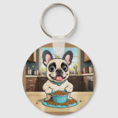 Bulldog-Schlüsselanhänger Schlüsselanhänger (Vorderseite)
