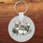 Bulldog-Schlüsselanhänger Schlüsselanhänger (Vorderseite)