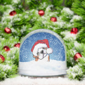 Bulldog Schneekugeln (Weihnachten)