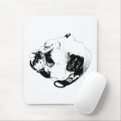 Bulldog Schreibtisch-Ease Mousepad (Mit Mouse)