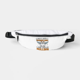 Bulldog Schutzengel Vintage Hundeliebhaber-Shirt D Bauchtasche