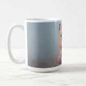 Bulldog schwarz und tan Welpe Kaffeetasse (Links)