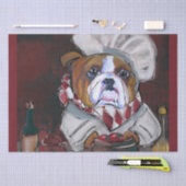 Bulldog Seidenpapier (Handwerk)
