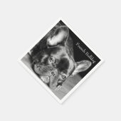 Bulldog Serviette (Ecke)