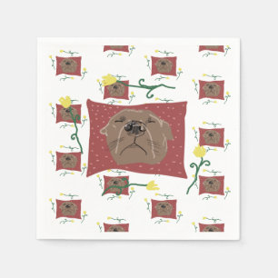 Bulldog Serviette