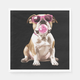 Bulldog Serviette