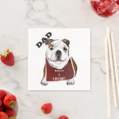 BULLDOG SERVIETTE (Beispiel)