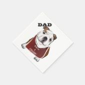 BULLDOG SERVIETTE (Ecke)