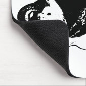 Bulldog-Side-Leck-Schreibtischunterlage Mousepad (Ecke)