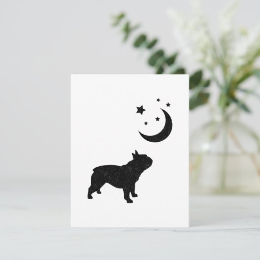 Bulldog-Silhouette (Stehend Vorderseite)