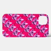 Bulldog-Silhouette Case-Mate iPhone Hülle (Rückseite (Horizontal))