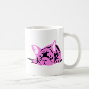 Bulldog-Silhouette Kaffeetasse