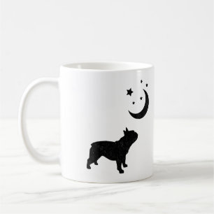 Bulldog-Silhouette Kaffeetasse
