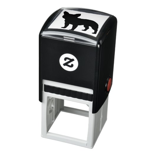 Bulldog-Silhouette Permastempel (Produkt)