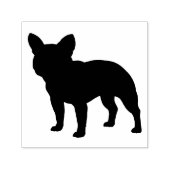 Bulldog-Silhouette Permastempel (Design)