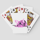 Bulldog-Silhouette Spielkarten (Rückseite)