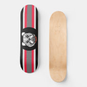 Bulldog-Skateboard Skateboard (Vorderseite)