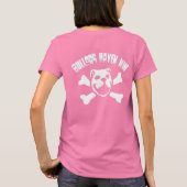 BULLDOG SKULL (von Bulldog Haven NW) mit Logo T-Shirt (Rückseite)