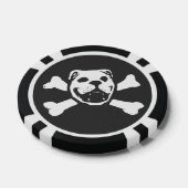 BULLDOG SKULL (von Bulldog Haven NW) Poker Chip (Einzeln)