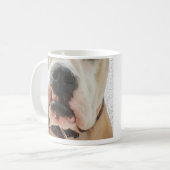 Bulldog Snout Tasse (Vorderseite Links)