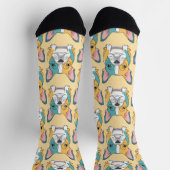 Bulldog Socken (Oben)