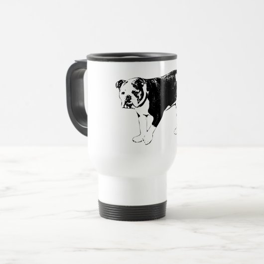 Bulldog Spark, Creative Motion Reisebecher (Vorderseite Links)