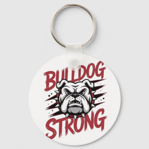 Bulldog Stark Schlüsselanhänger