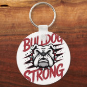Bulldog Stark Schlüsselanhänger (Rückseite)