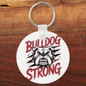 Bulldog Stark Schlüsselanhänger (Vorderseite)