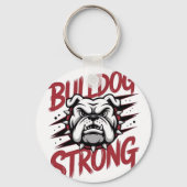 Bulldog Stark Schlüsselanhänger (Rückseite)