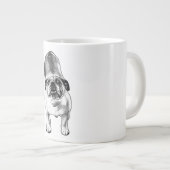 Bulldog Starlight Jumbo-Tasse (Vorderseite Rechts)