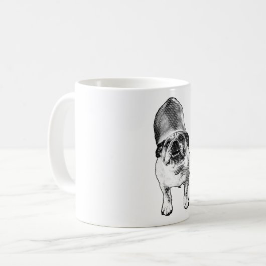 Bulldog Starlight Kaffeetasse (Vorderseite Links)