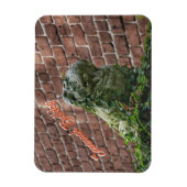 Bulldog Statue Savannah GA Fotografy Magnet (Vertikal)