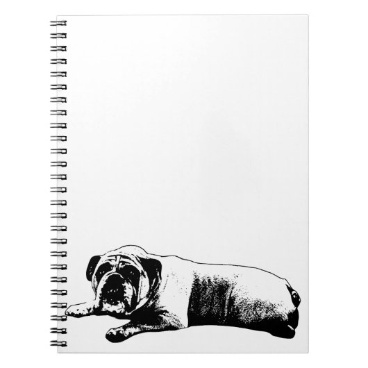 Bulldog-Steady-Notes Notizblock (Vorderseite)