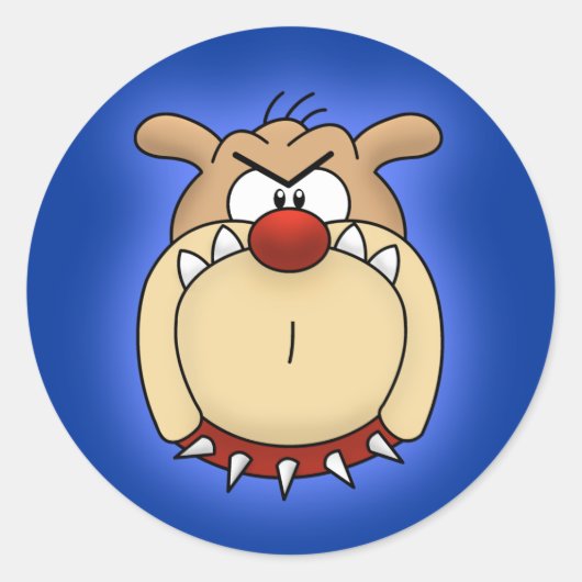 Bulldog Stickers (Vorderseite)