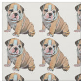 Bulldog Stoff (Muster)
