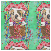 Bulldog Stoff (Nahaufnahme)