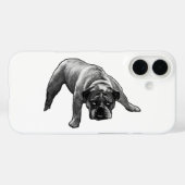 Bulldog Story Guard Case-Mate iPhone Hülle (Rückseite (Horizontal))