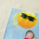 Bulldog Strandtuch (Beispiel)