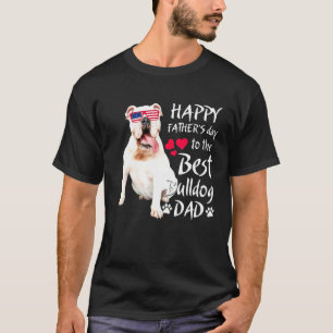 Bulldog Süße Amerikanische Flagge Der beste Corgi T-Shirt